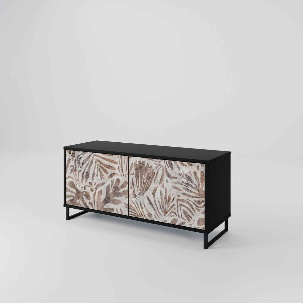 PASSING TIME Mueble de TV Compacto de 2 puertas