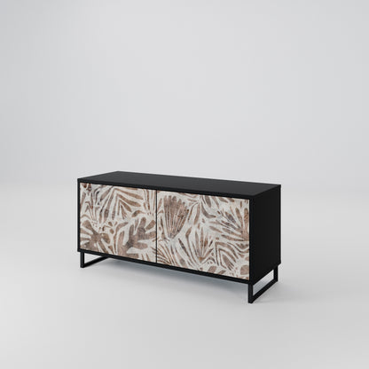PASSING TIME Mueble de TV Compacto de 2 puertas