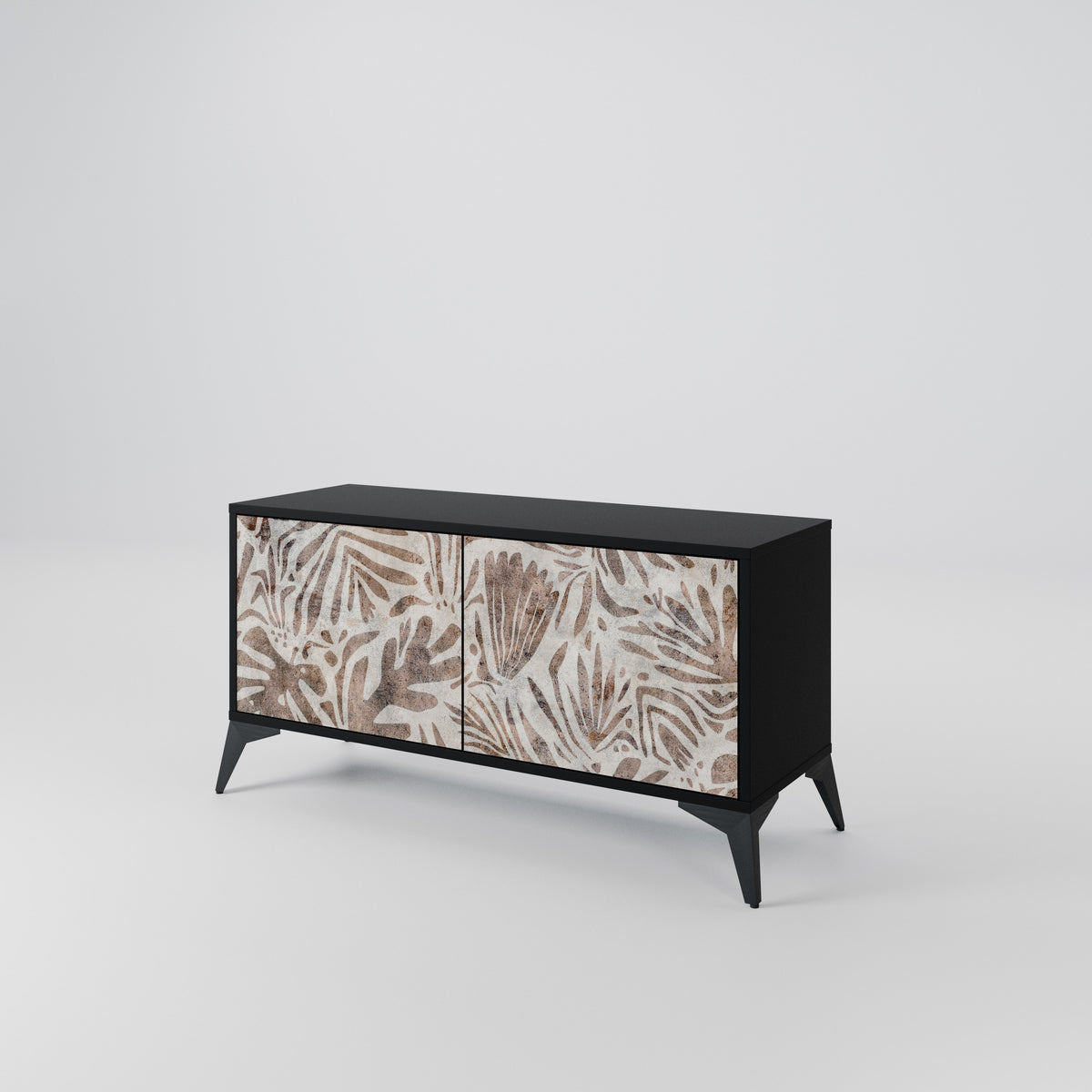 PASSING TIME Mueble de TV Compacto de 2 puertas