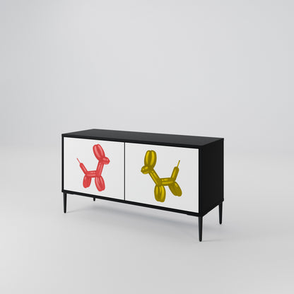 CHILDHOOD MEMORY Mueble de TV Compacto de 2 puertas