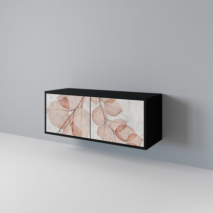 AUTUMN FRAGILITY Mueble de TV Compacto de 2 puertas