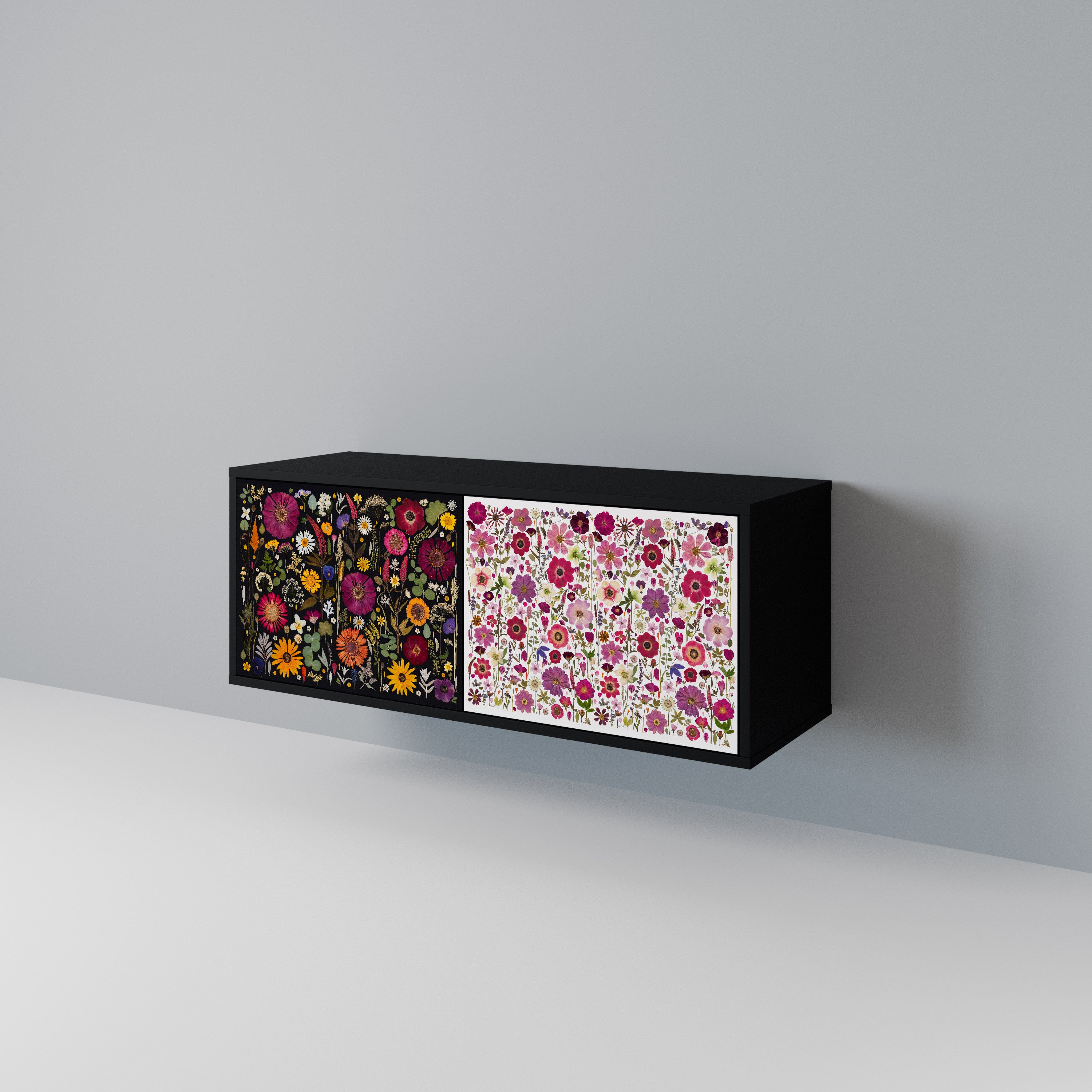 DAYNITE GARDEN Mueble de TV Compacto de 2 puertas