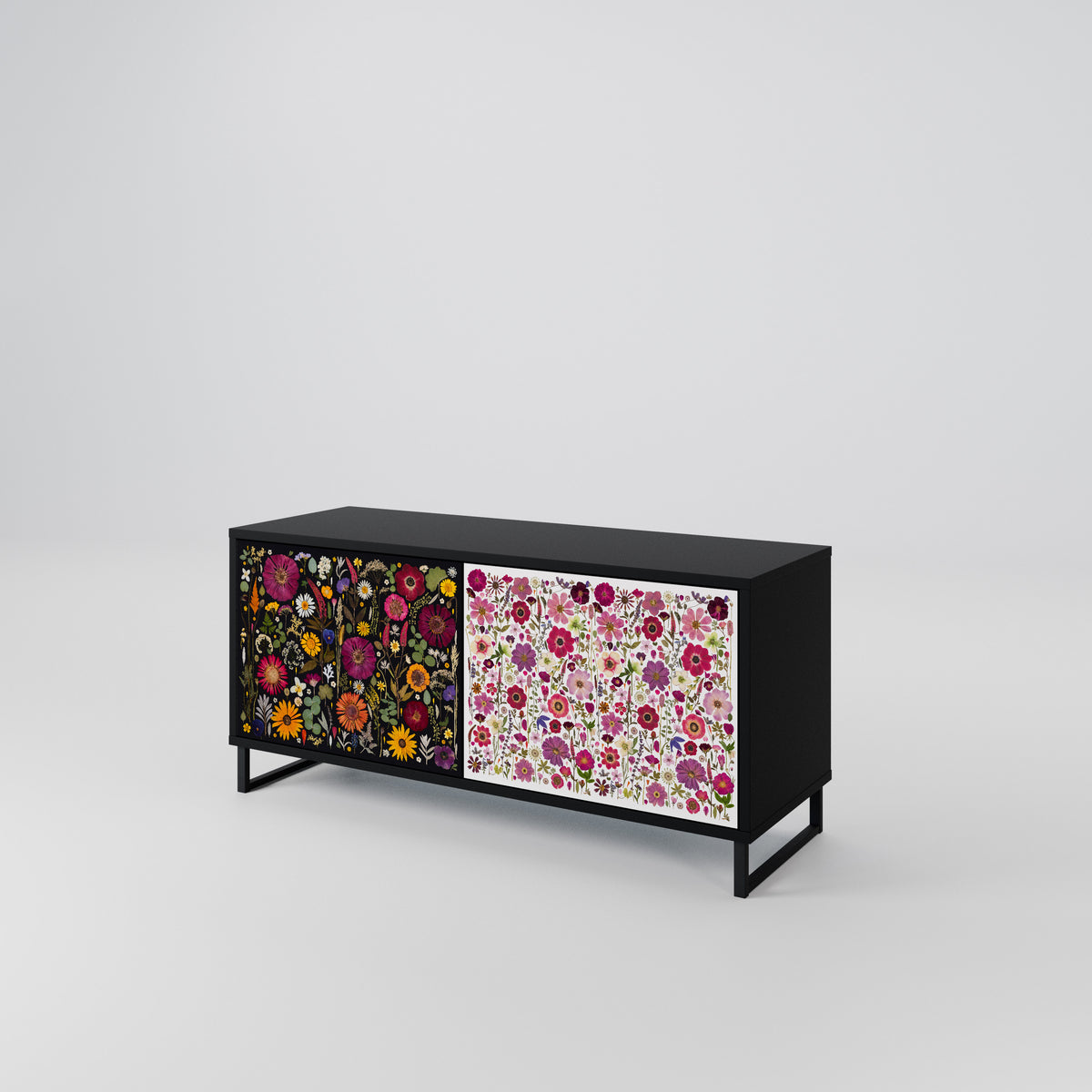 DAYNITE GARDEN Mueble de TV Compacto de 2 puertas