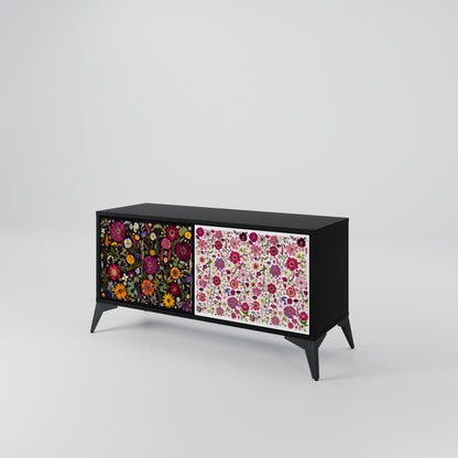 DAYNITE GARDEN Mueble de TV Compacto de 2 puertas