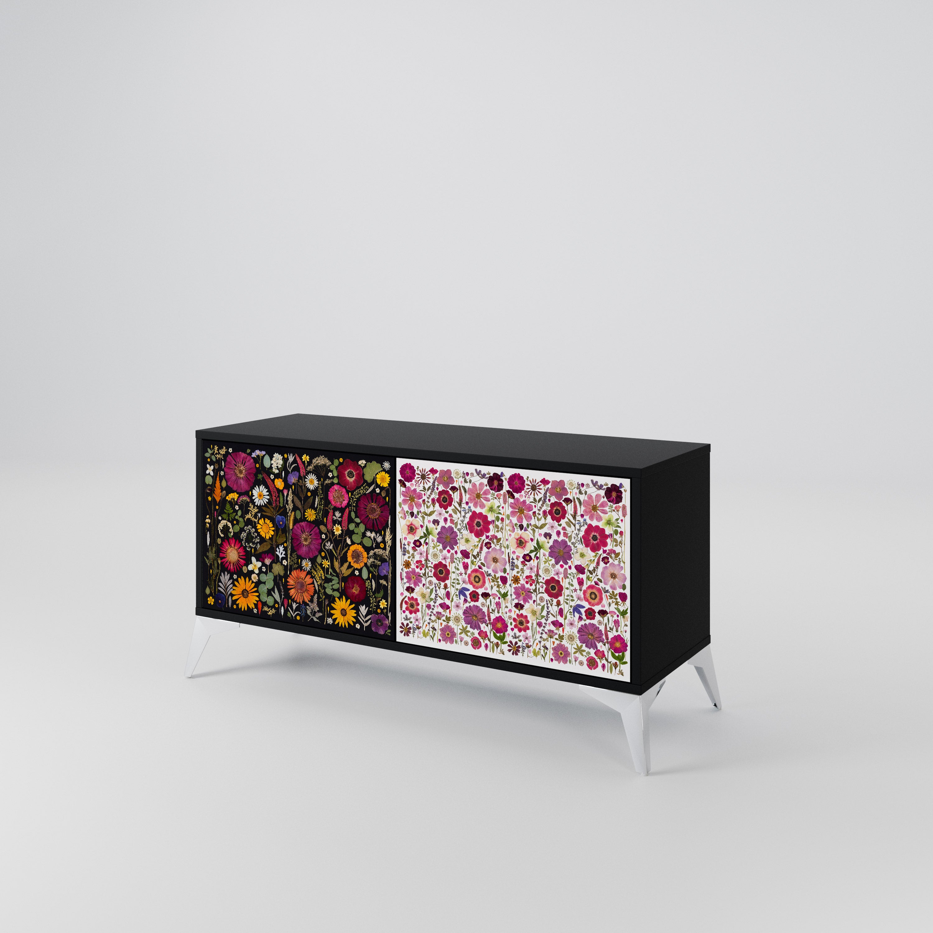 DAYNITE GARDEN Mueble de TV Compacto de 2 puertas