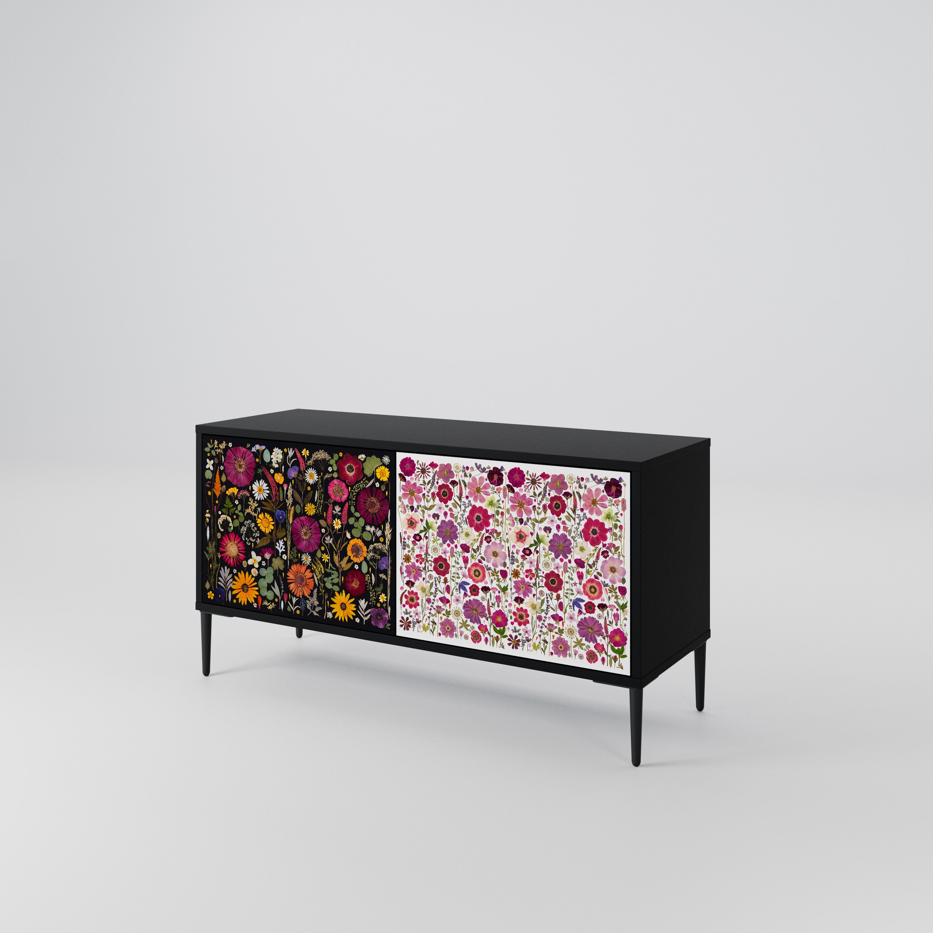 DAYNITE GARDEN Mueble de TV Compacto de 2 puertas