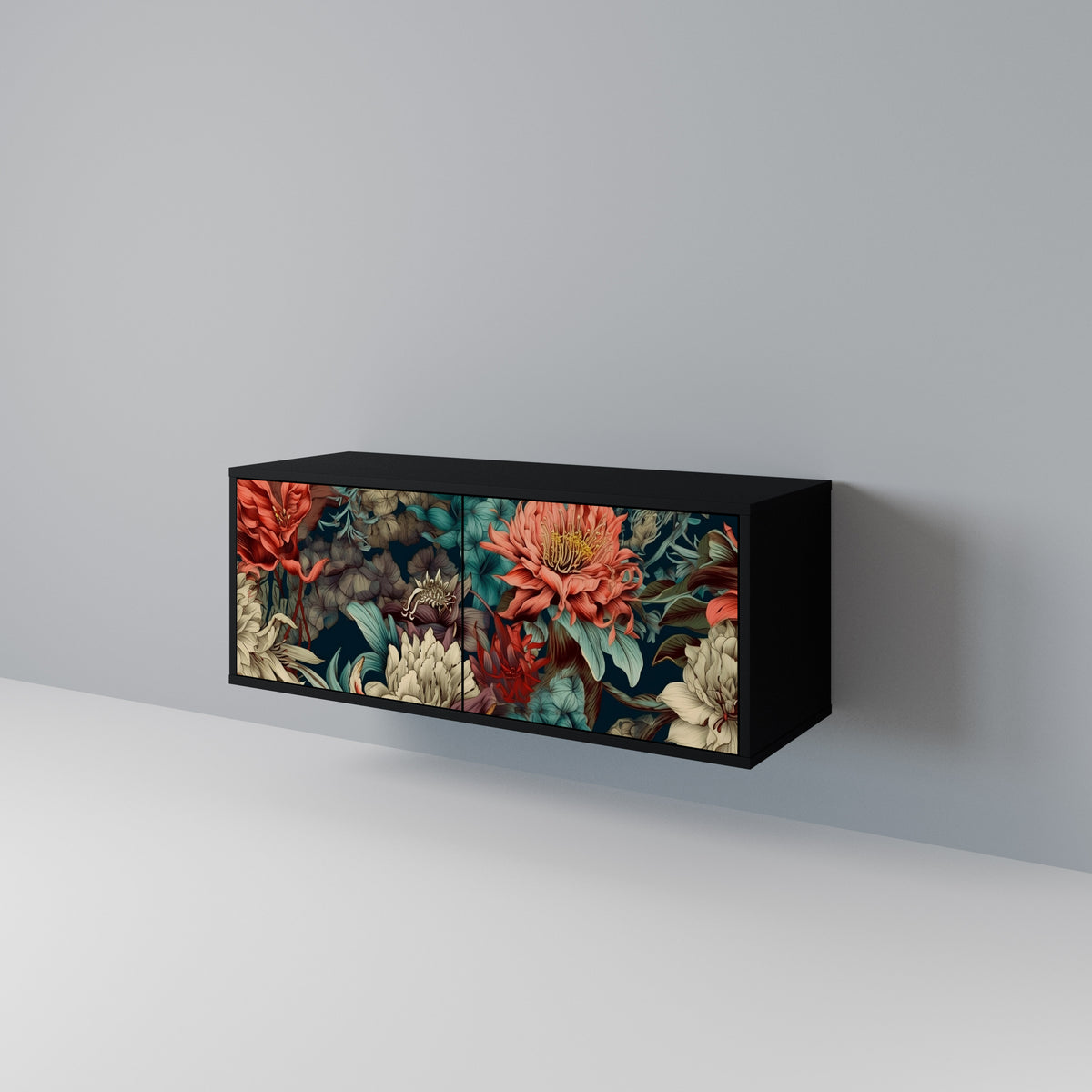 SPROUTING GRACE Mueble de TV Compacto de 2 puertas