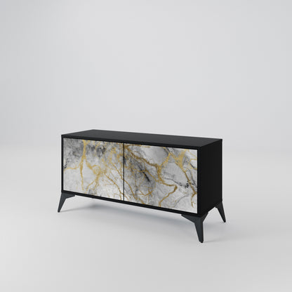 TIMELESS GLIDE Mueble de TV Compacto de 2 puertas