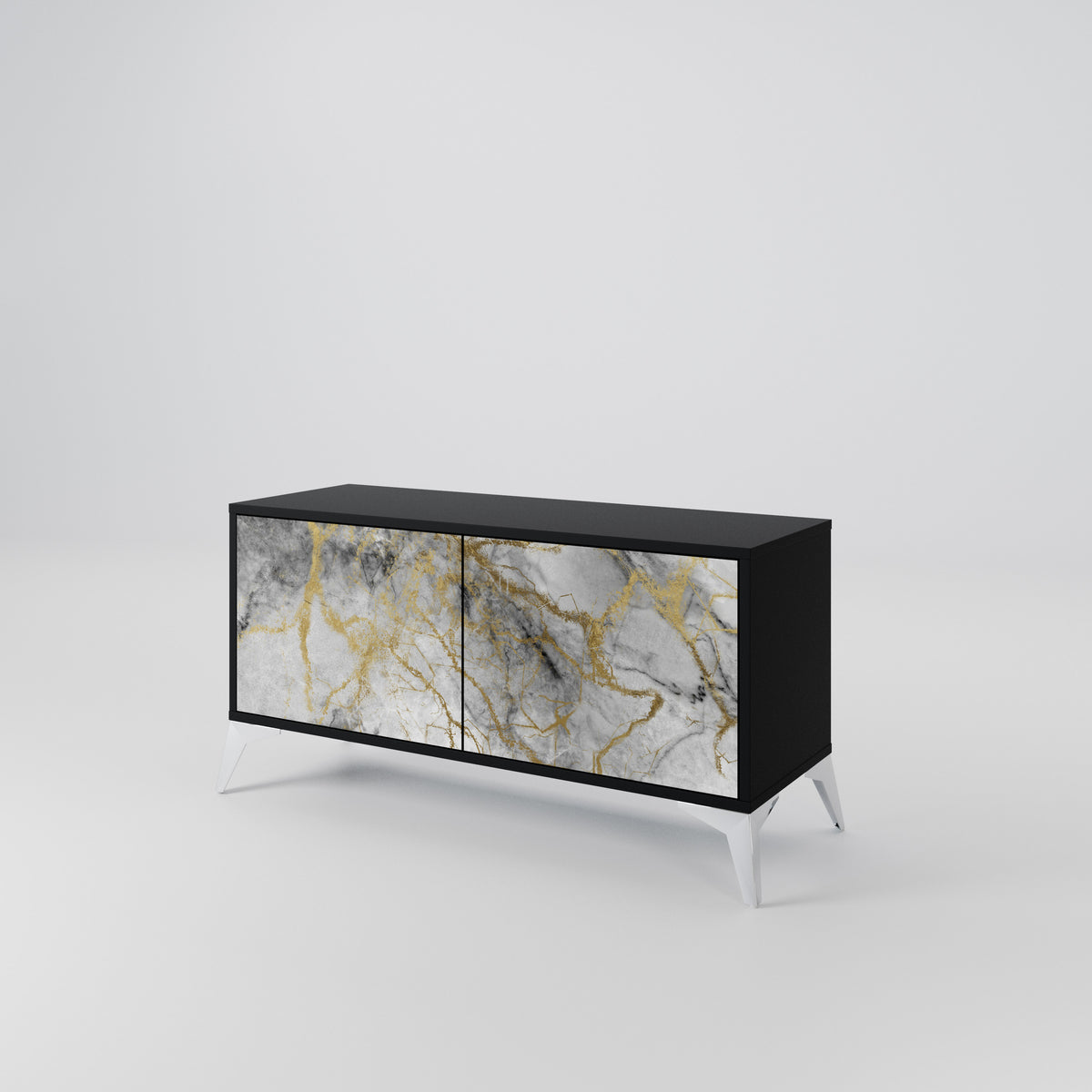 TIMELESS GLIDE Mueble de TV Compacto de 2 puertas