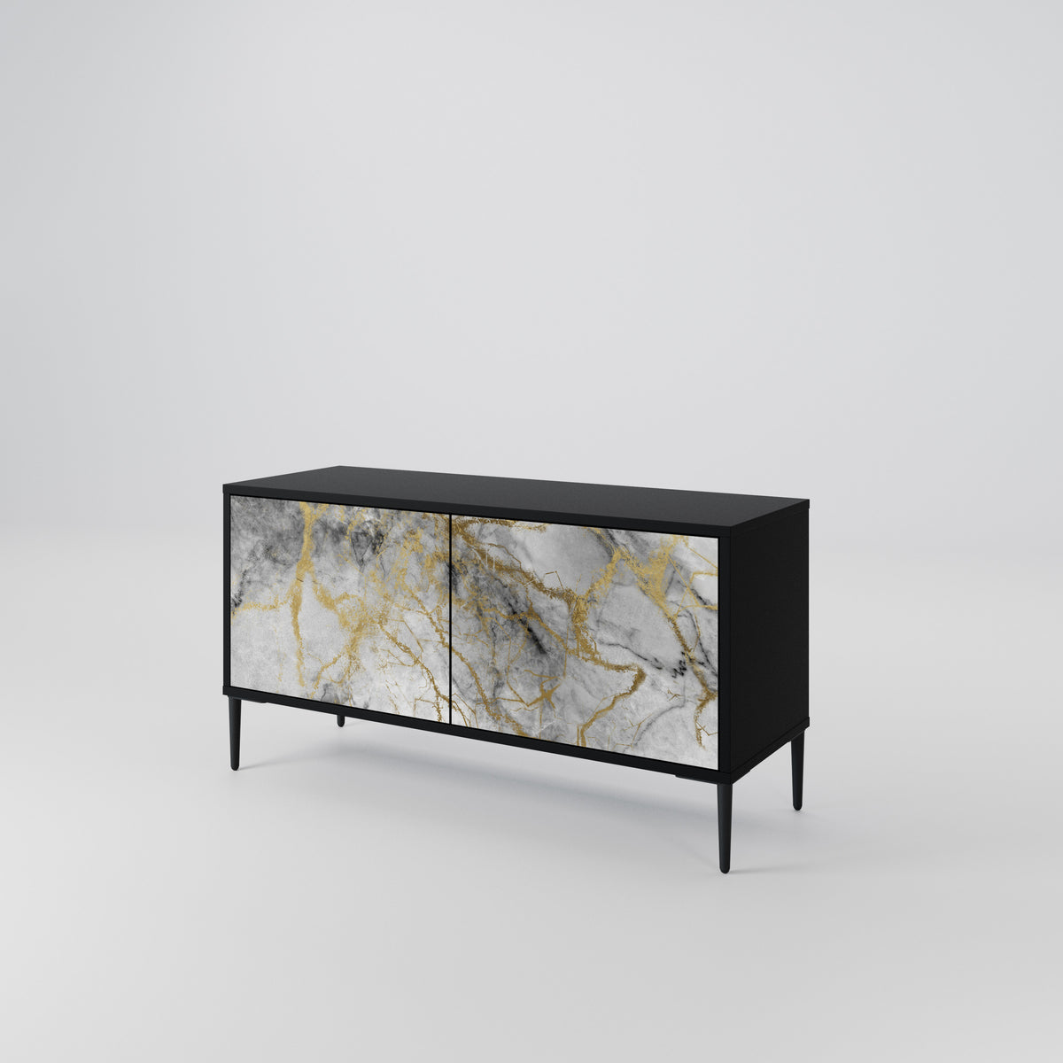 TIMELESS GLIDE Mueble de TV Compacto de 2 puertas