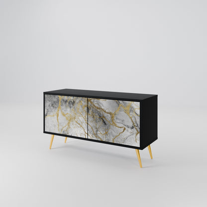 TIMELESS GLIDE Mueble de TV Compacto de 2 puertas