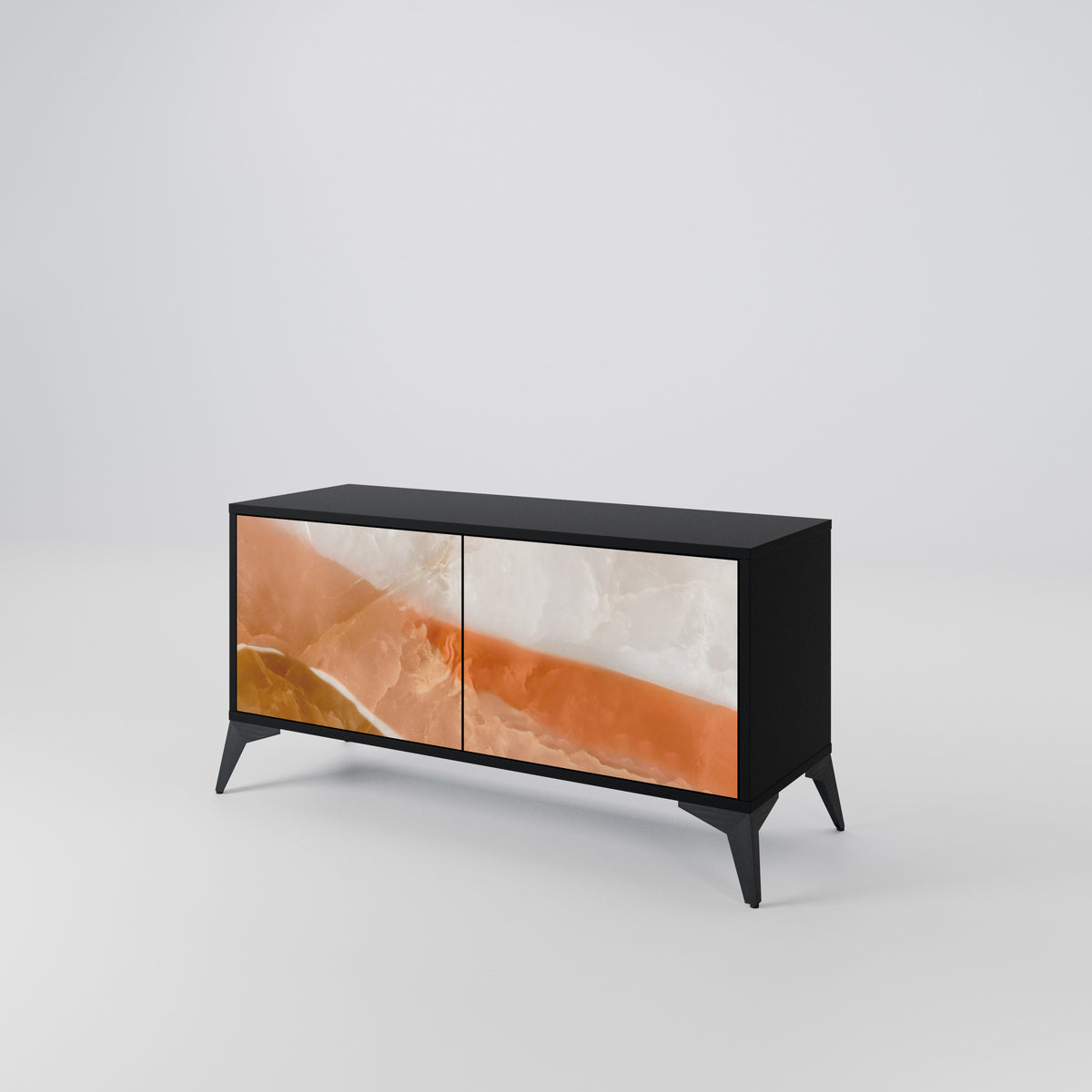 SANDHILLS SPLENDOUR Mueble de TV Compacto de 2 puertas