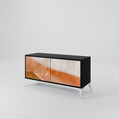 SANDHILLS SPLENDOUR Mueble de TV Compacto de 2 puertas