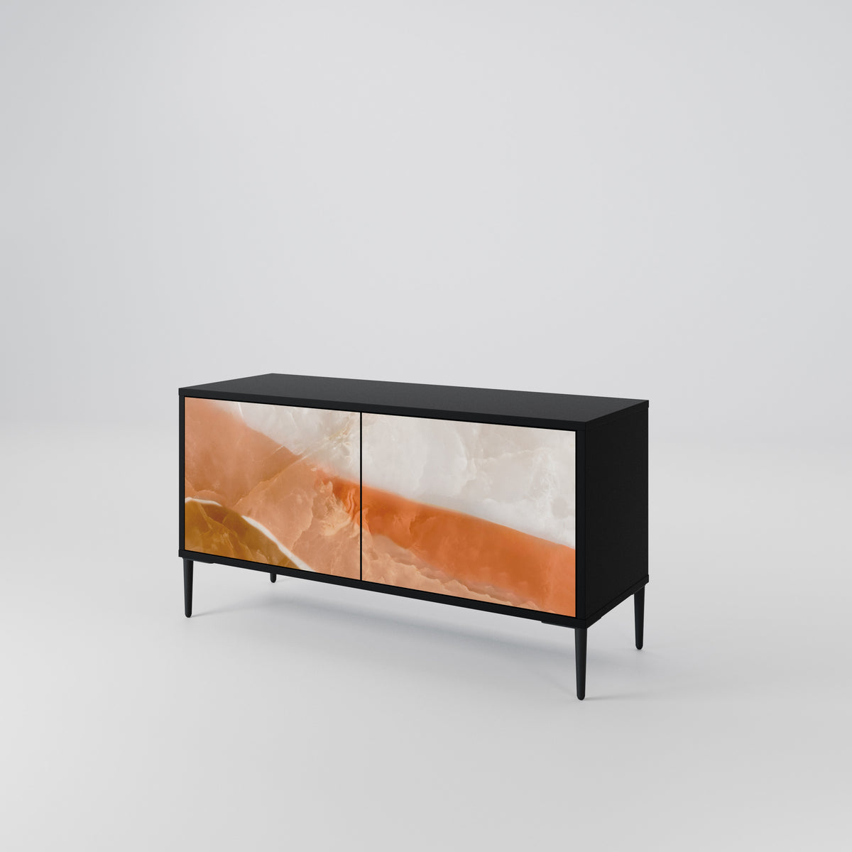 SANDHILLS SPLENDOUR Mueble de TV Compacto de 2 puertas