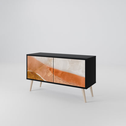 SANDHILLS SPLENDOUR Mueble de TV Compacto de 2 puertas