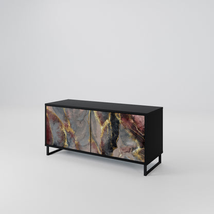 GOLDEN TIDES Compact 2-Door TV Cabinet