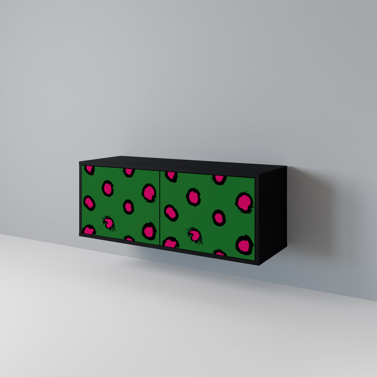 FUNKY SPOTS Mueble de TV Compacto de 2 puertas