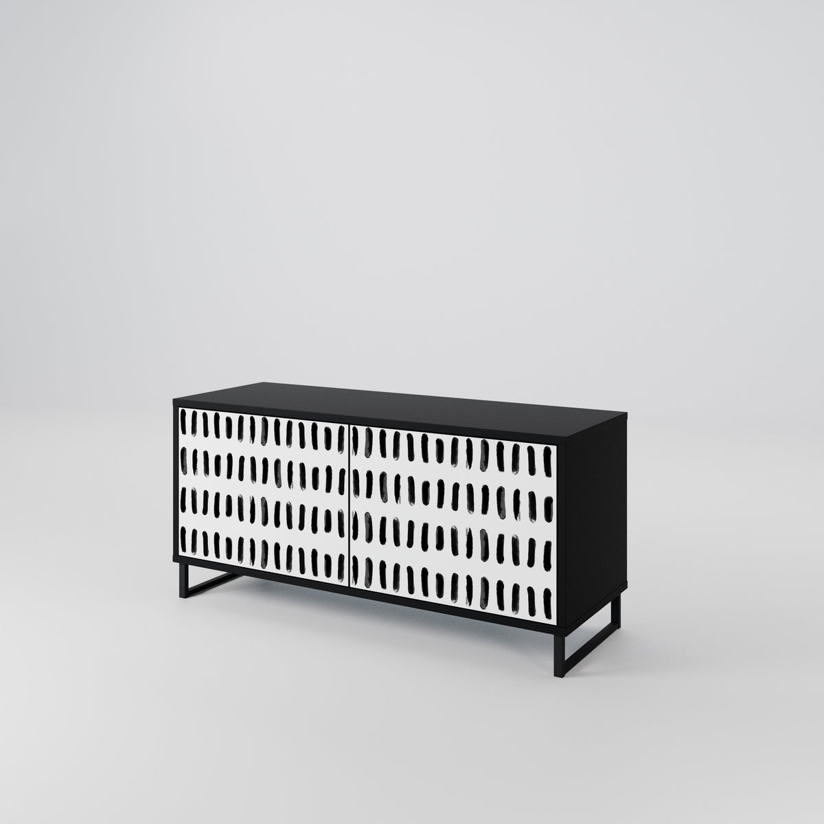 NIGHTY MELODIES Mueble de TV Compacto de 2 puertas