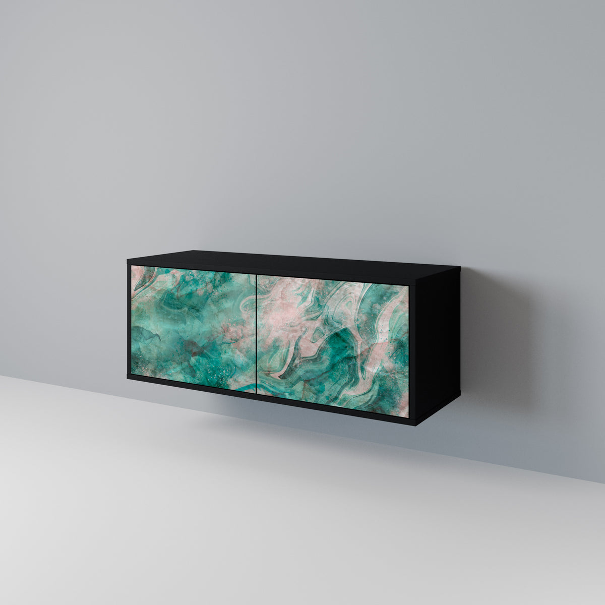 ABSTRACT ALCHEMY Mueble de TV Compacto de 2 puertas