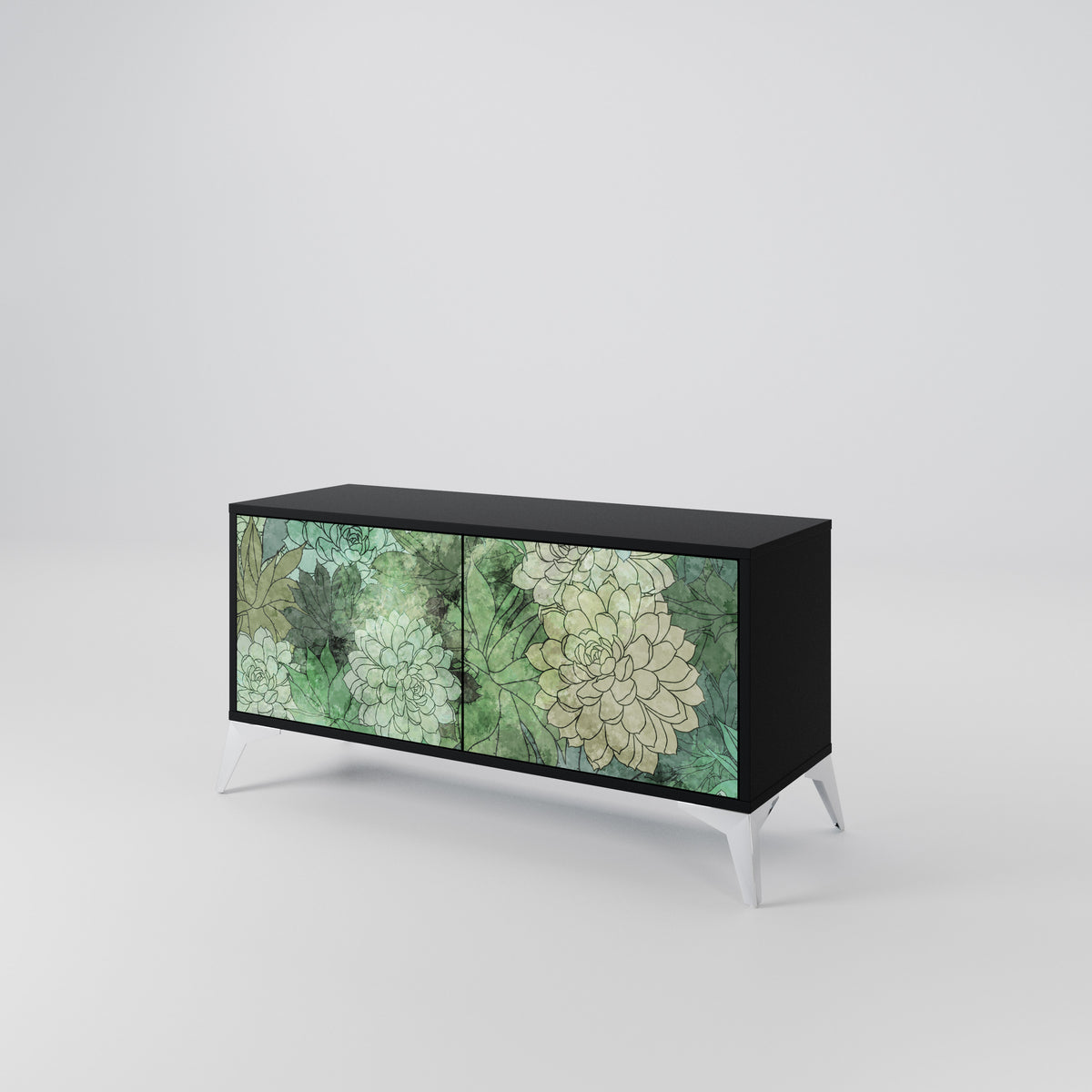SUCCULENT CLUSTER Mueble de TV Compacto de 2 puertas