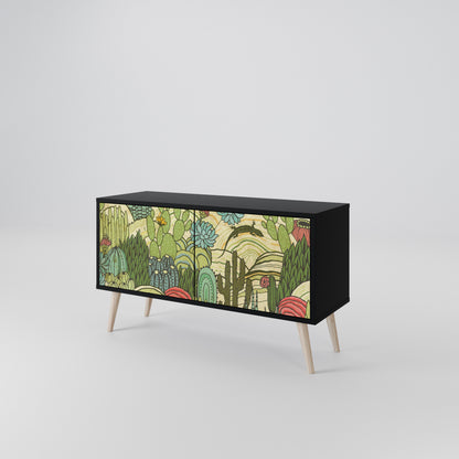 SUCCULENTS KALEIDOSCOPE Mueble de TV Compacto de 2 puertas