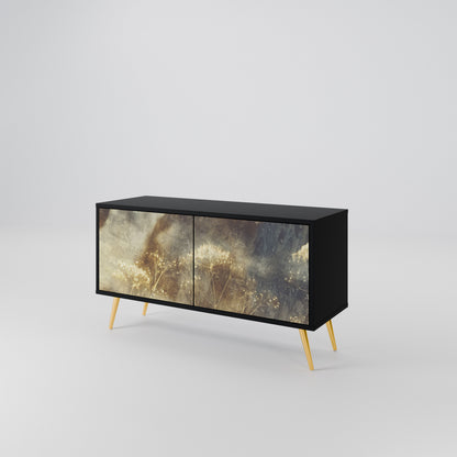 GENTLE POWER Mueble de TV Compacto de 2 puertas
