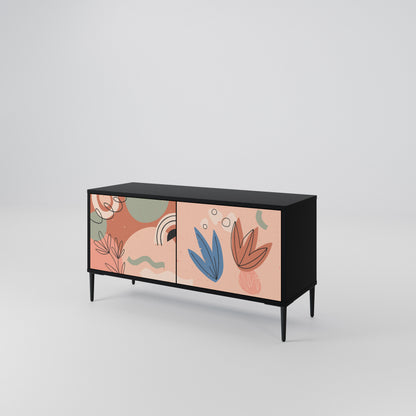 PASTEL DESTINY Mueble de TV Compacto de 2 puertas