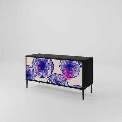 MAGIC NATURE Mueble de TV Compacto de 2 puertas