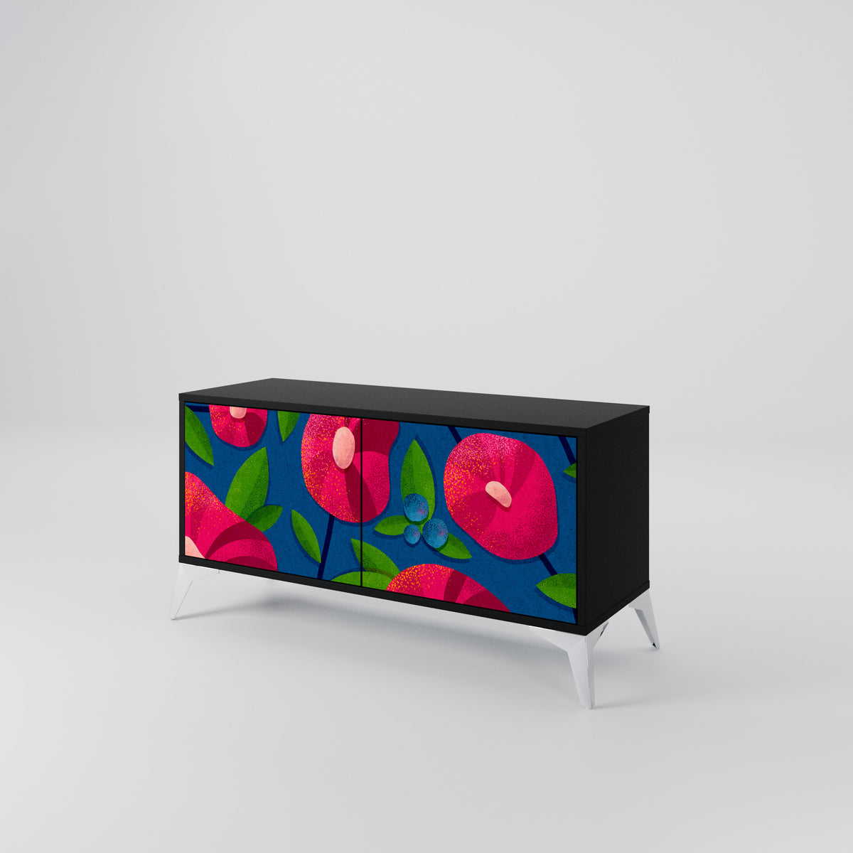 SPRING THOUGHTS Mueble de TV Compacto de 2 puertas