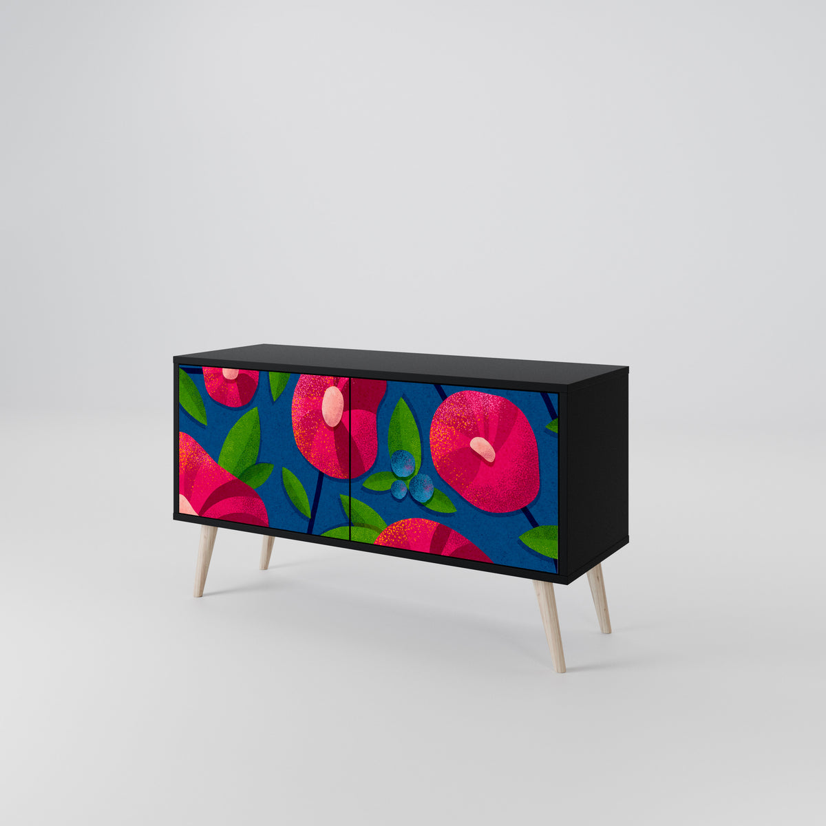 SPRING THOUGHTS Mueble de TV Compacto de 2 puertas