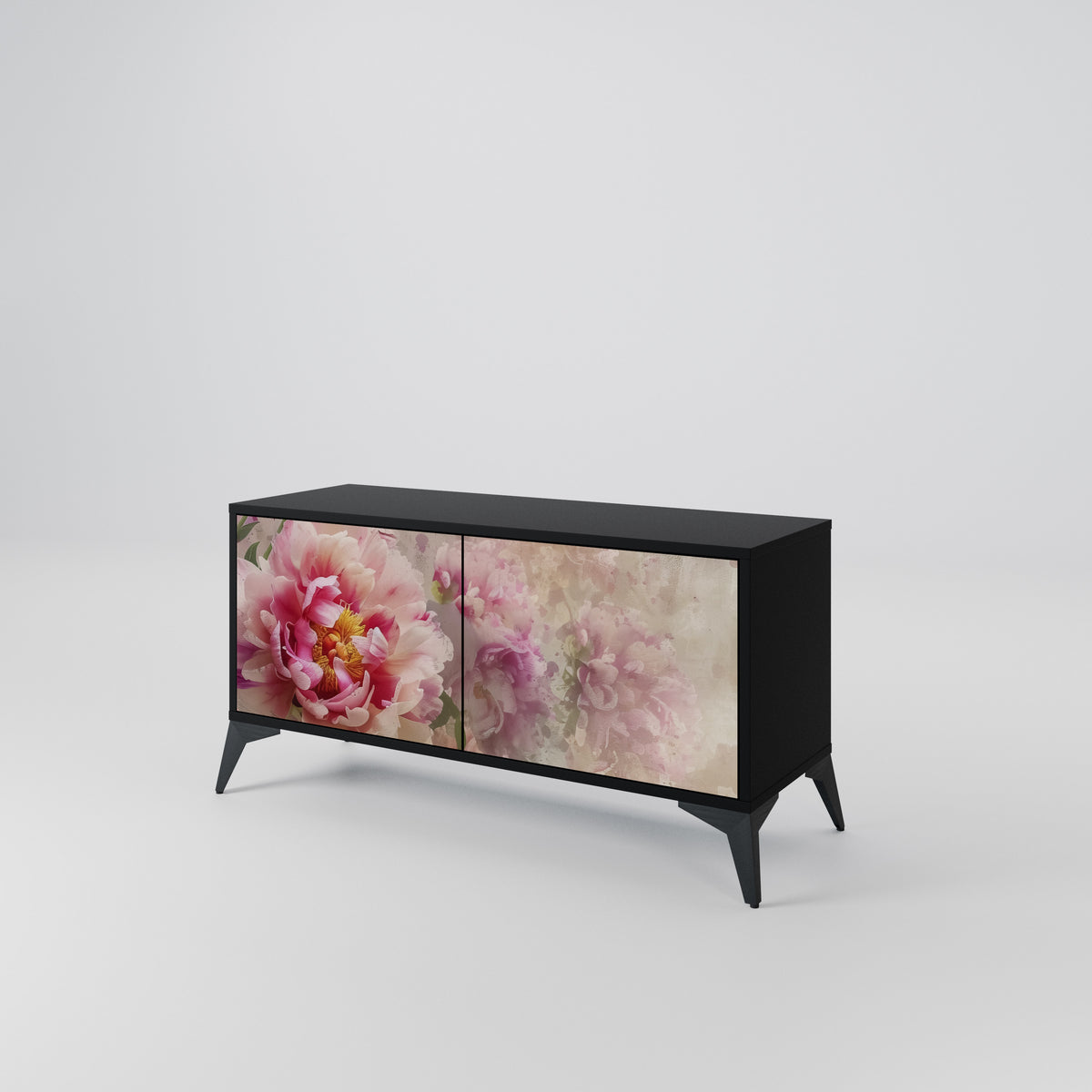 PEONY WHISPER Mueble de TV Compacto de 2 puertas