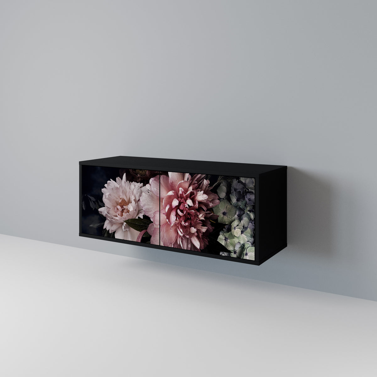 PURE BLOSSOM Mueble de TV Compacto de 2 puertas