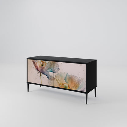 SOFTEN POPPY Mueble de TV Compacto de 2 puertas