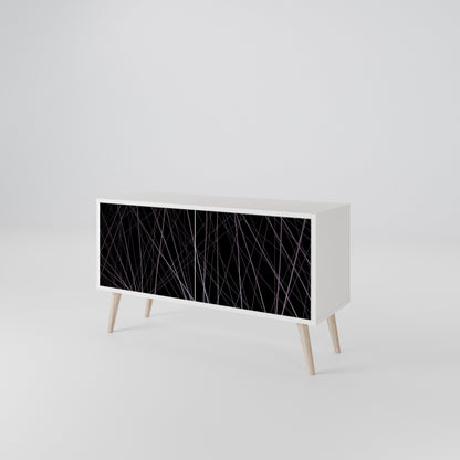 SHIMMER SPIDERGRAM Mueble de TV Compacto de 2 puertas