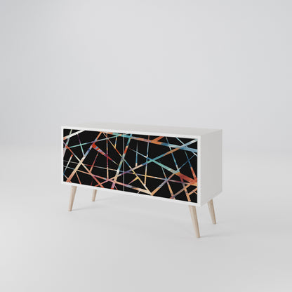POLYGON VERVE Mueble de TV Compacto de 2 puertas