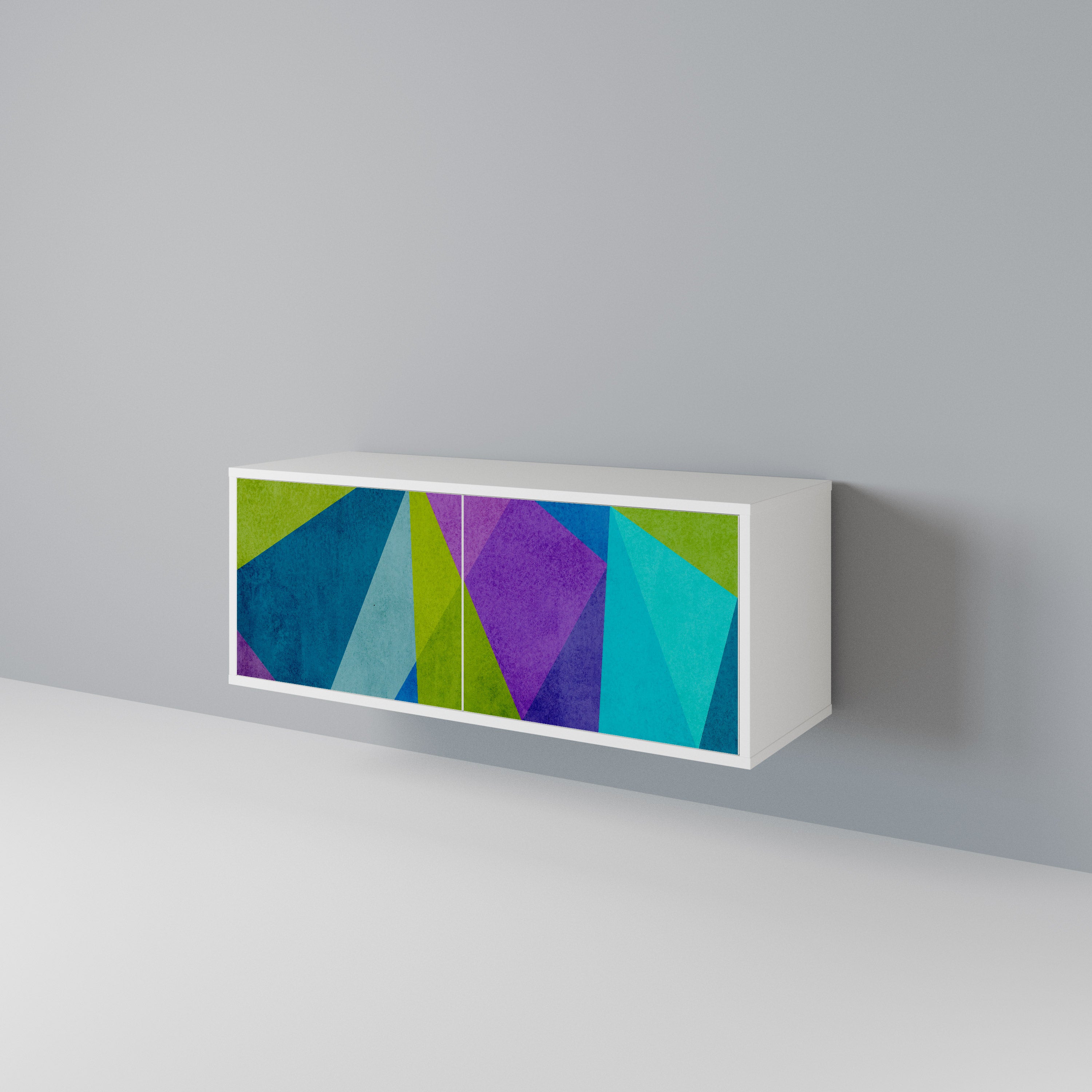 COLD SHOWCASE Mueble de TV Compacto de 2 puertas