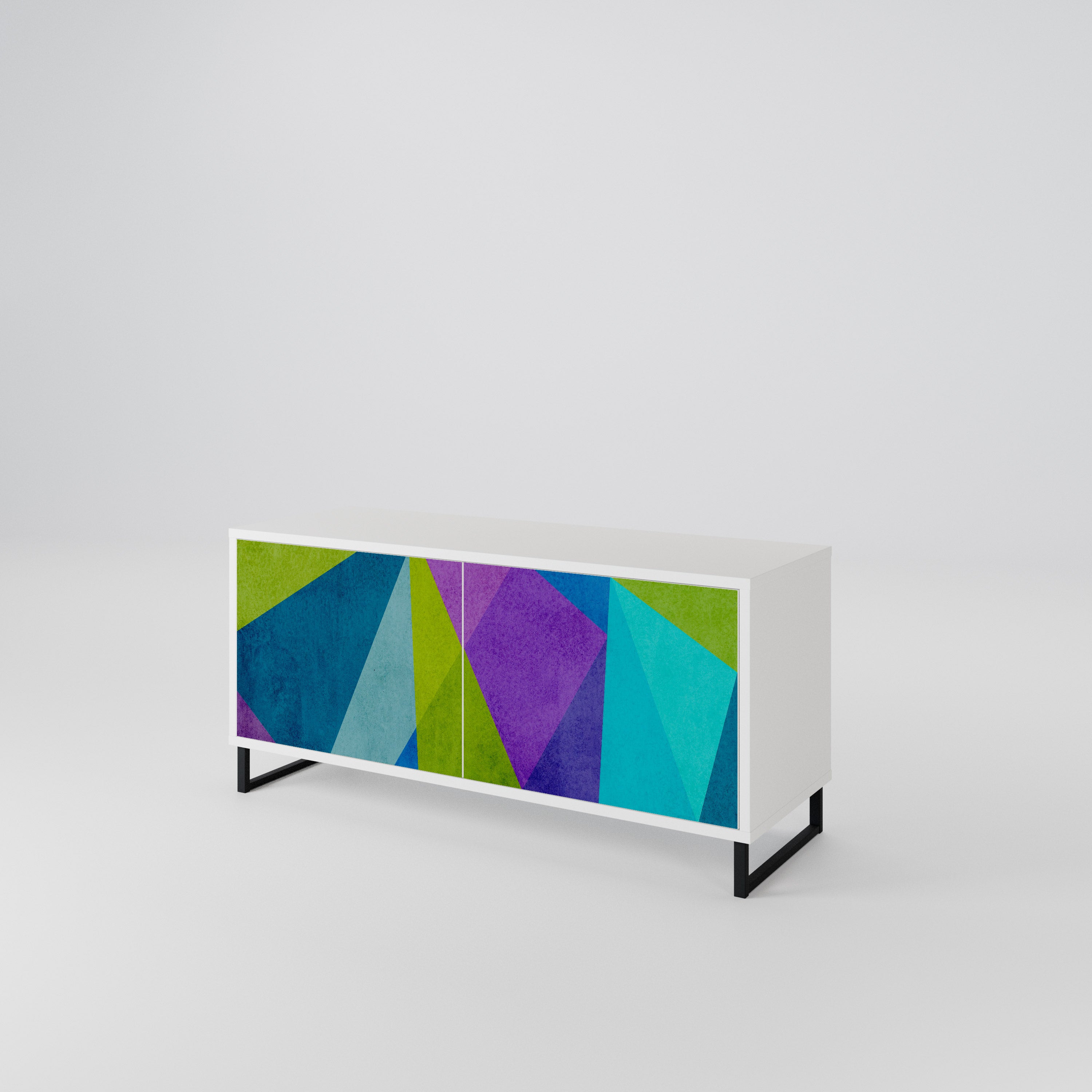 COLD SHOWCASE Mueble de TV Compacto de 2 puertas