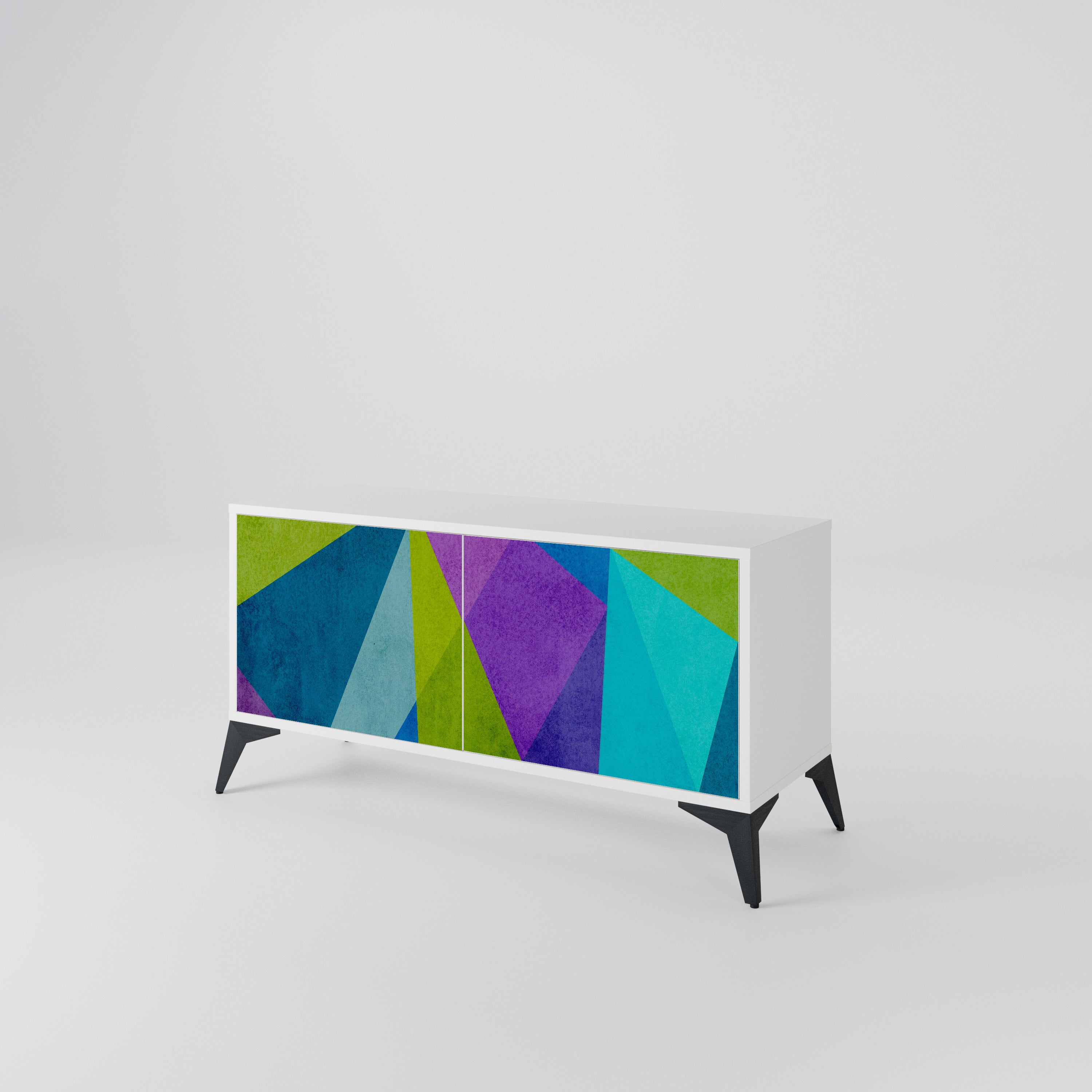 COLD SHOWCASE Mueble de TV Compacto de 2 puertas