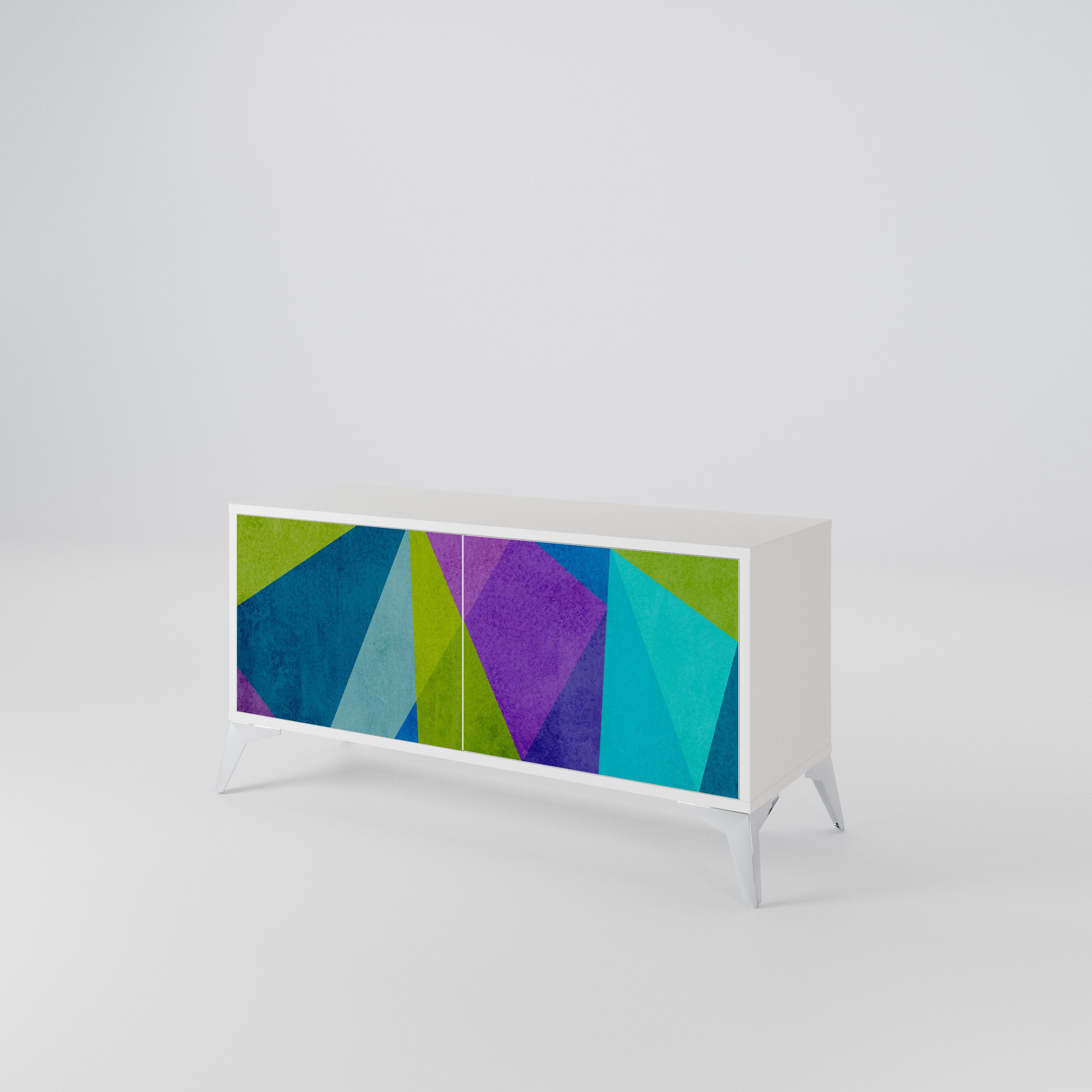 COLD SHOWCASE Mueble de TV Compacto de 2 puertas