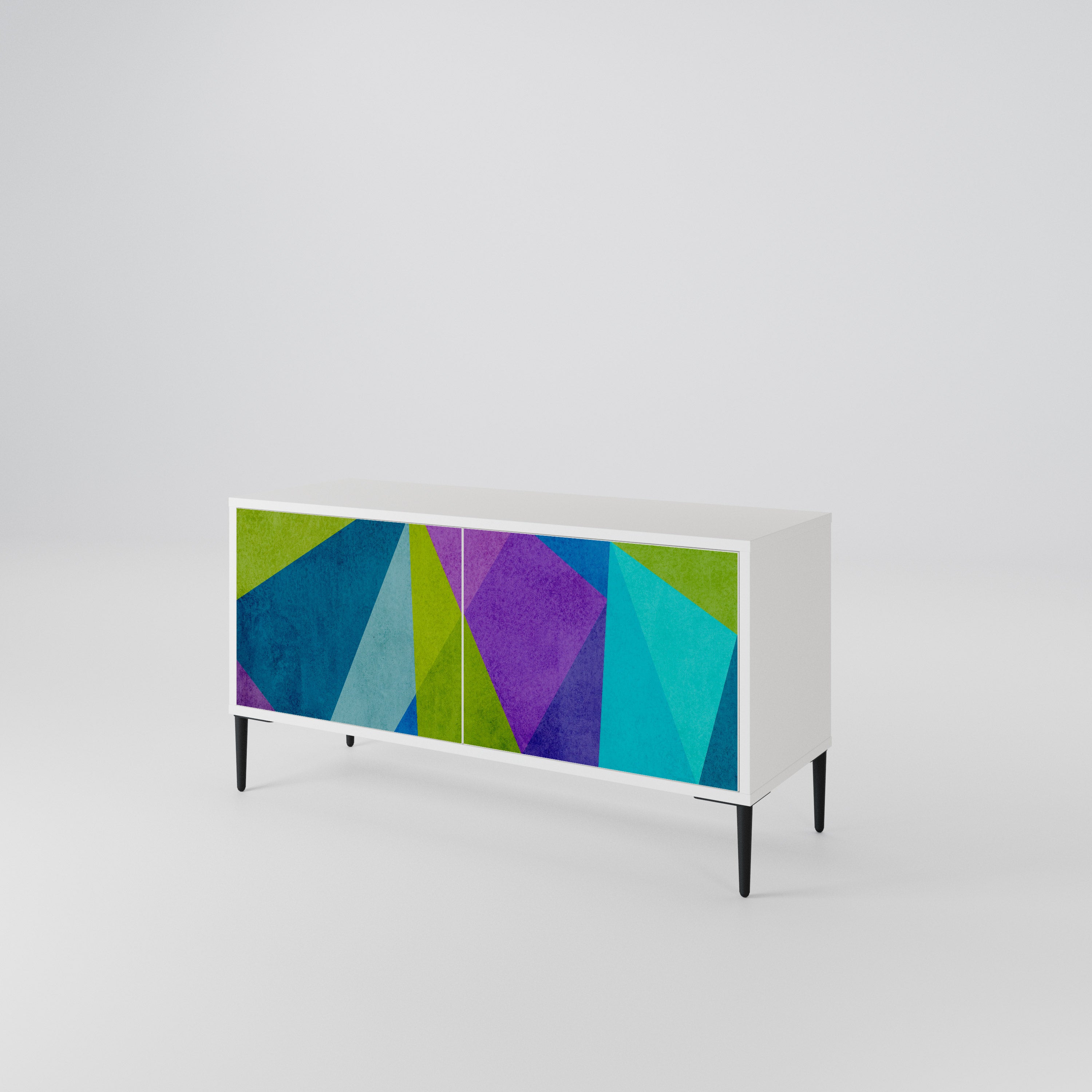 COLD SHOWCASE Mueble de TV Compacto de 2 puertas