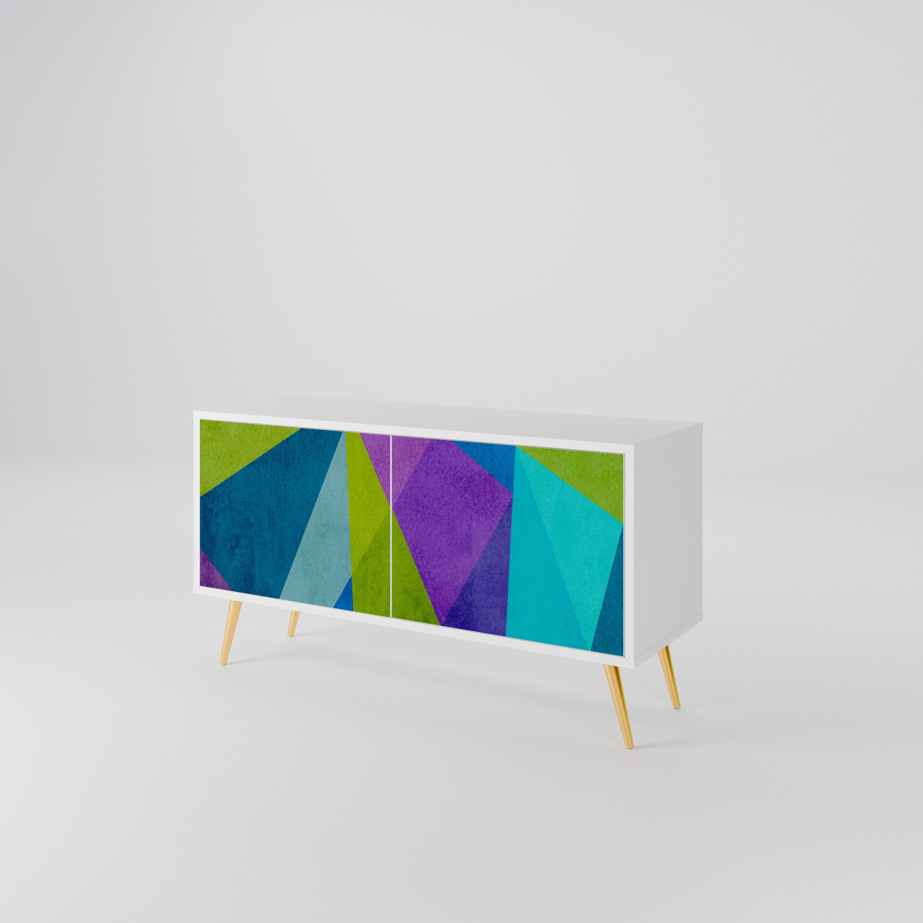COLD SHOWCASE Mueble de TV Compacto de 2 puertas