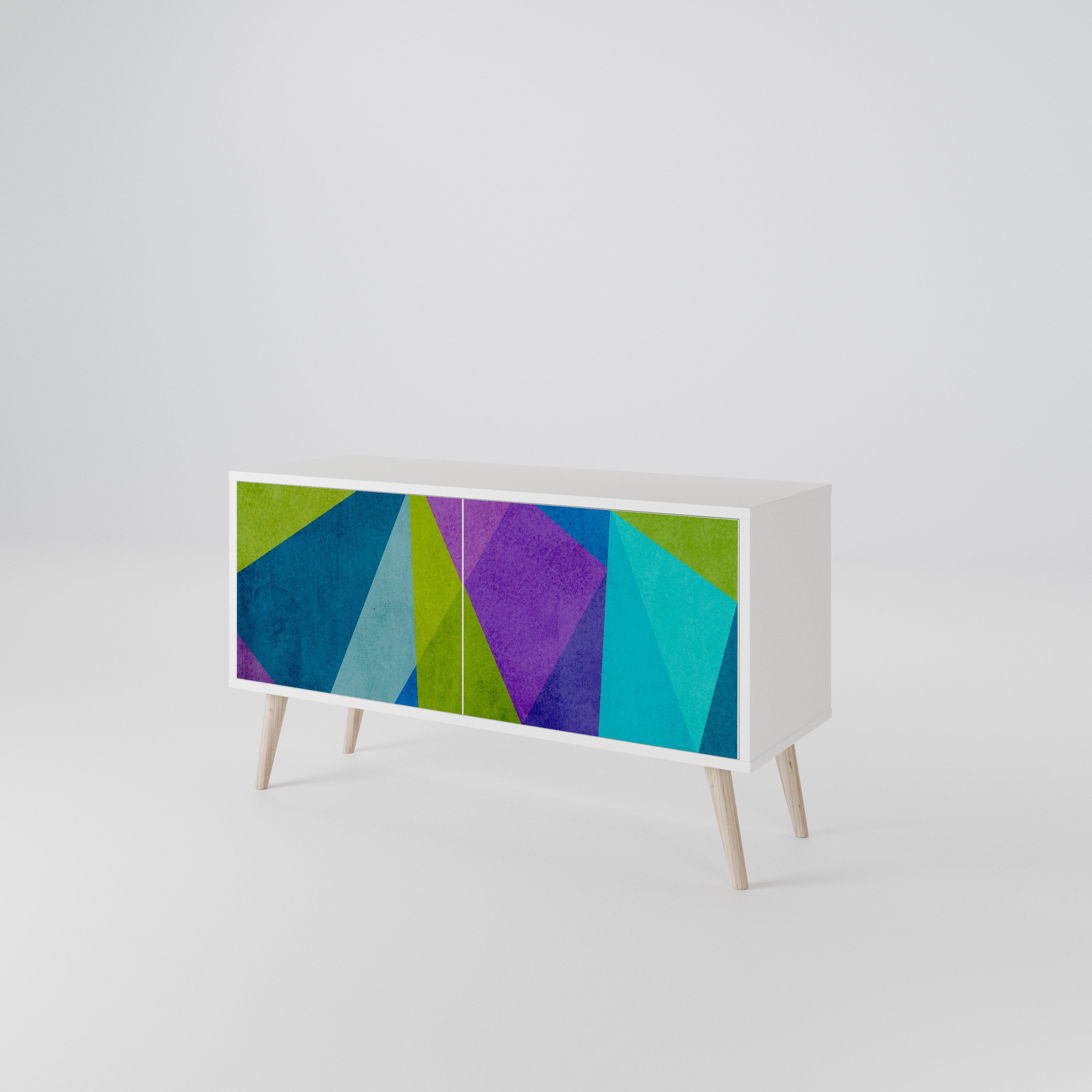 COLD SHOWCASE Mueble de TV Compacto de 2 puertas