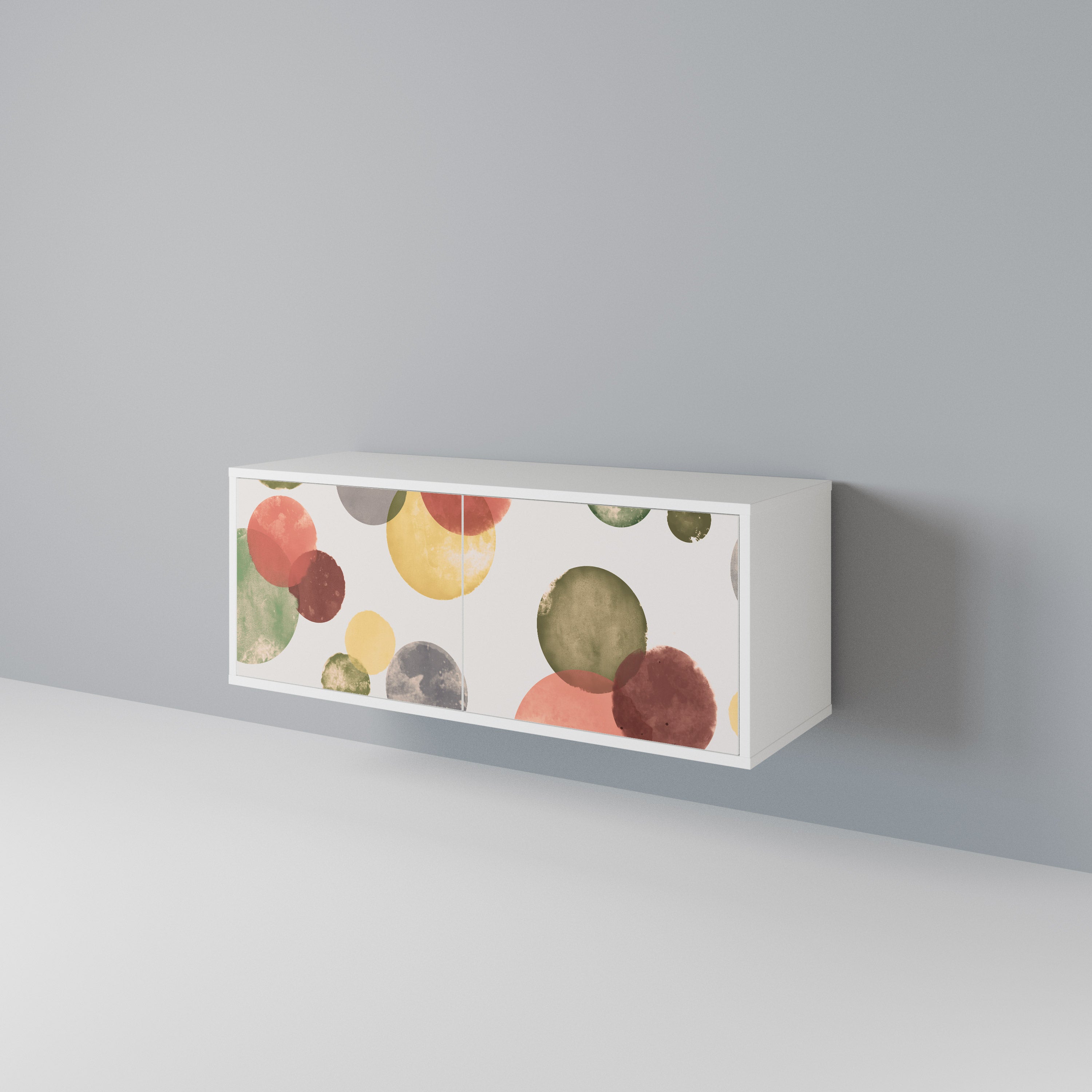 FLEETING HAPPINESS Mueble de TV Compacto de 2 puertas