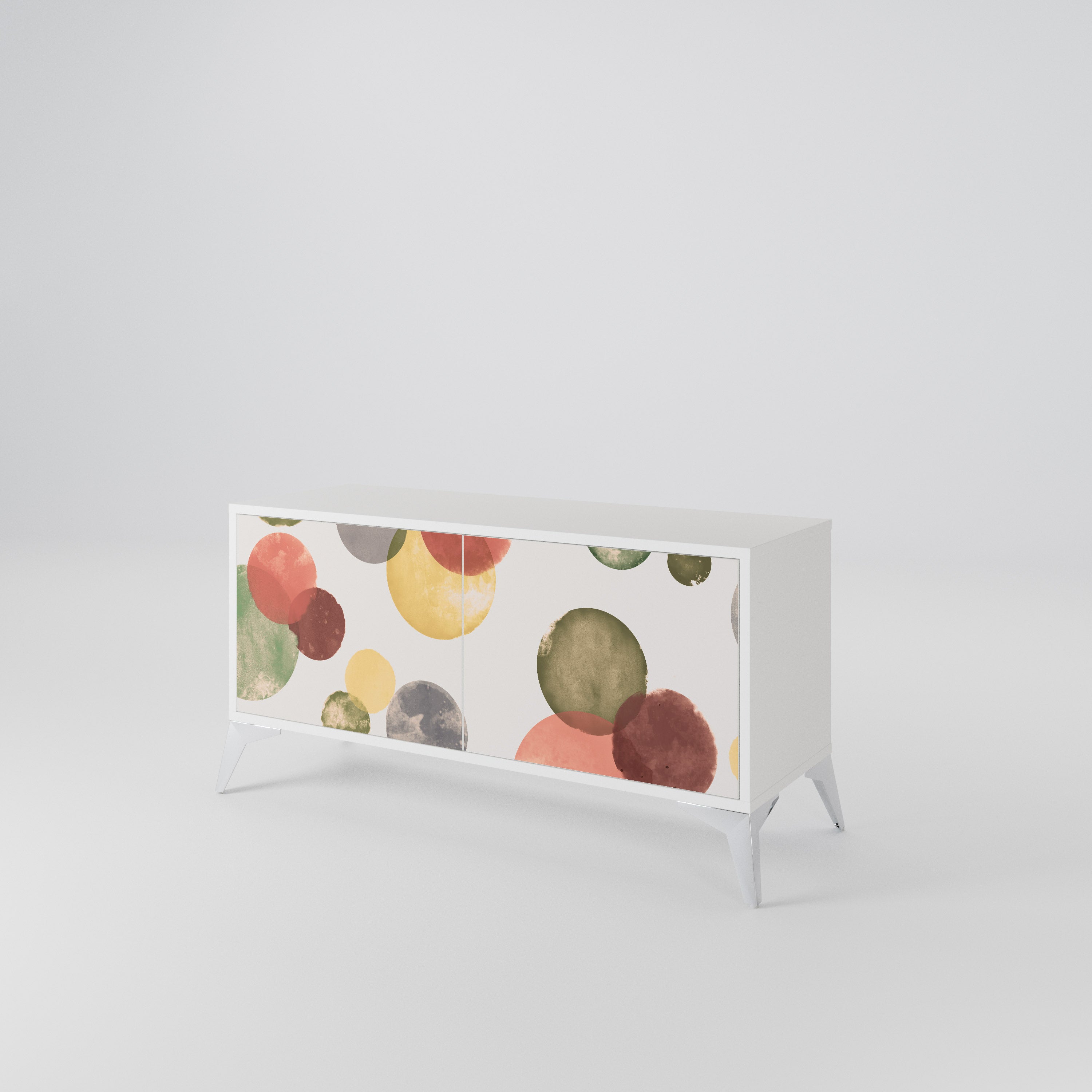 FLEETING HAPPINESS Mueble de TV Compacto de 2 puertas