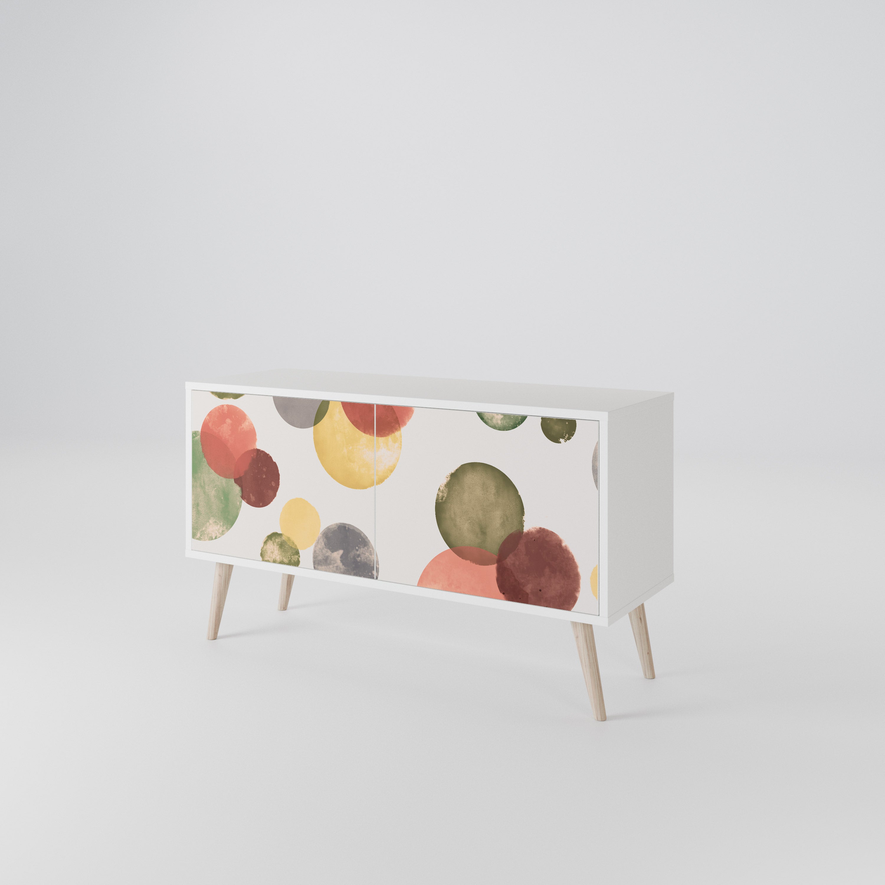 FLEETING HAPPINESS Mueble de TV Compacto de 2 puertas