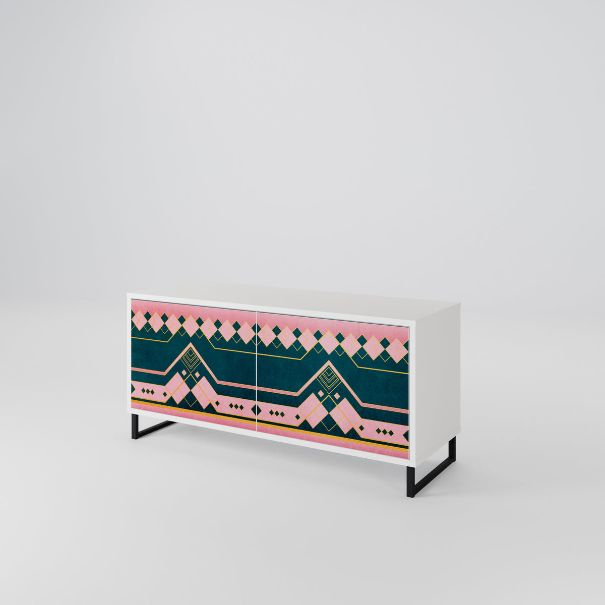 ROYAL COMPOSITION Mueble de TV Compacto de 2 puertas