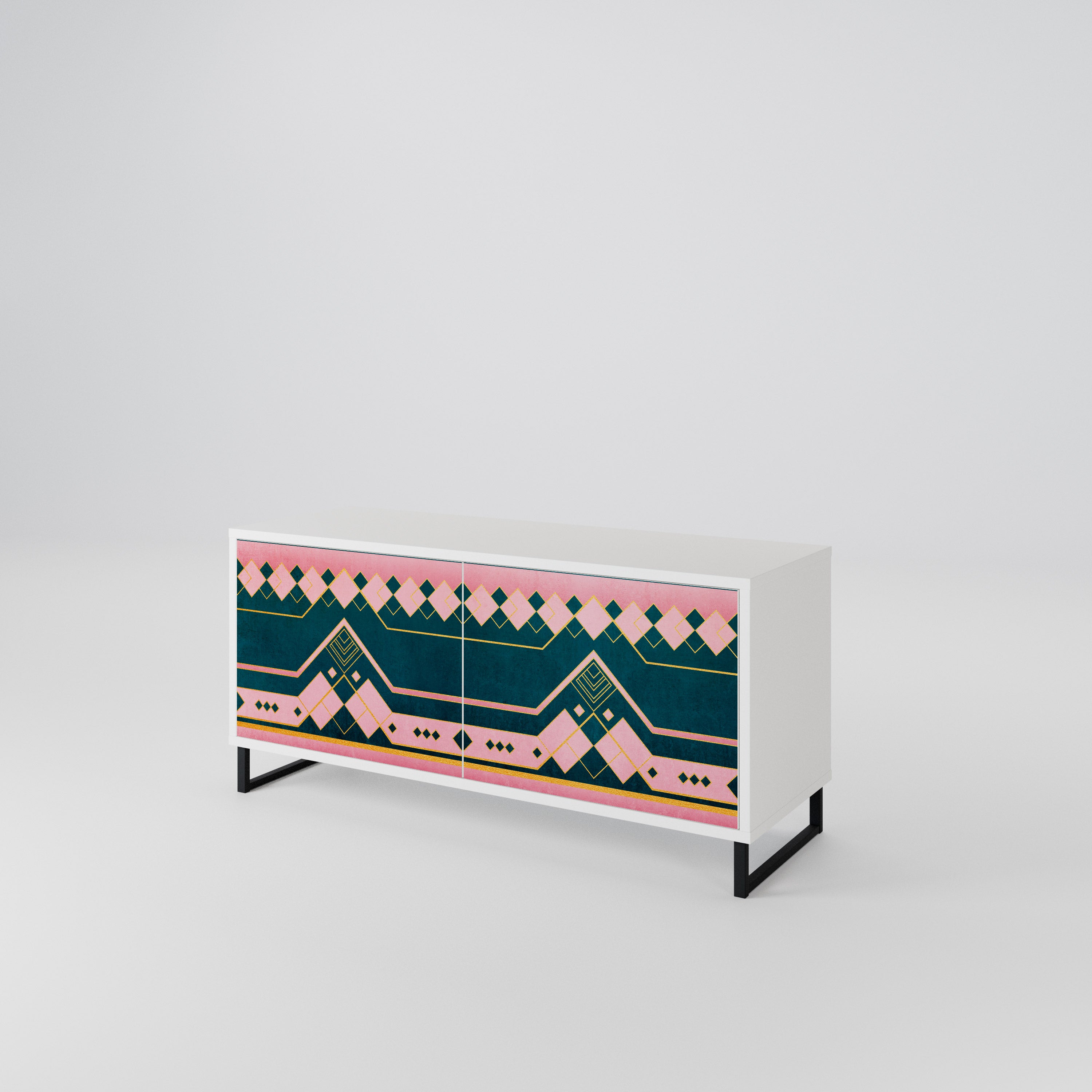 ROYAL COMPOSITION Mueble de TV Compacto de 2 puertas