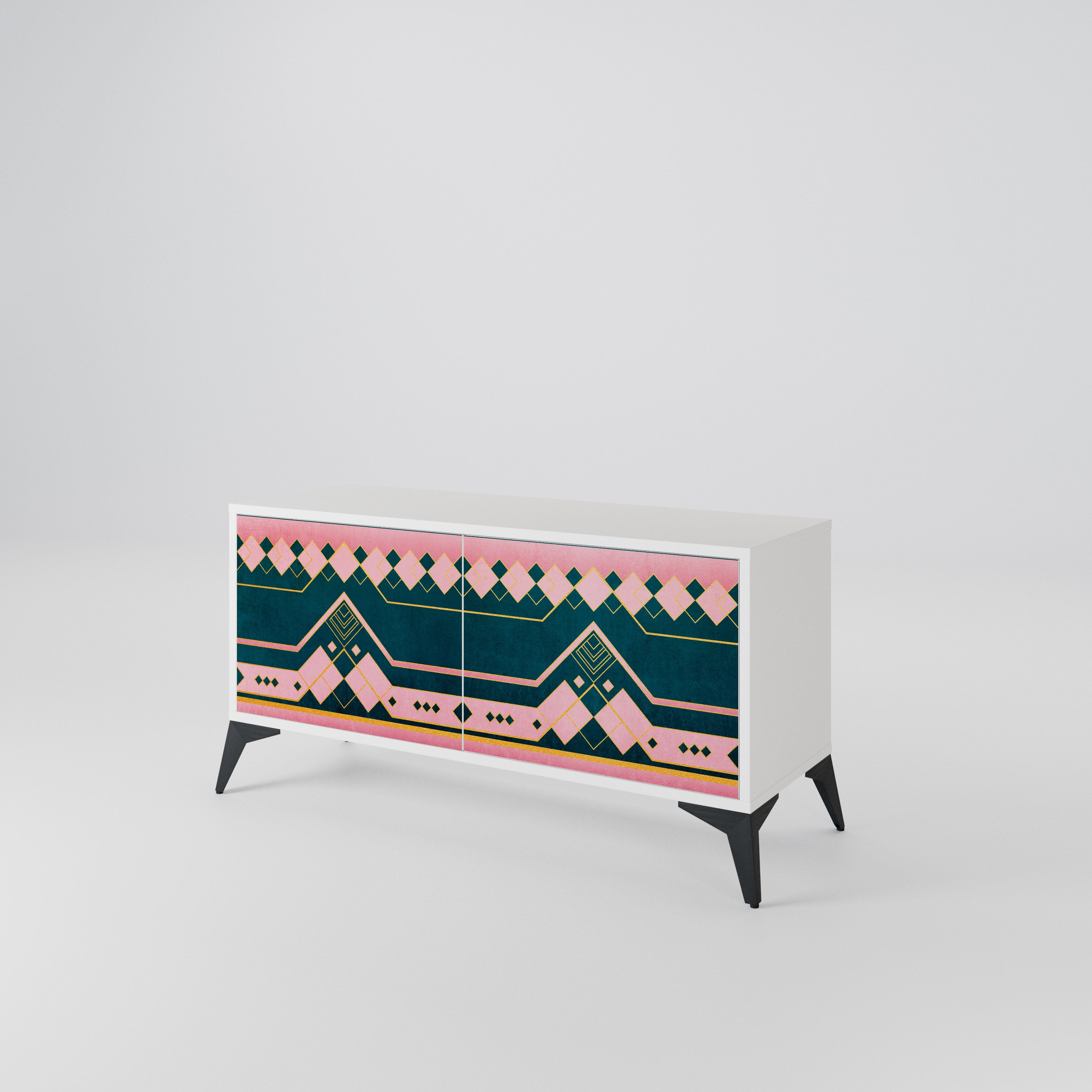 ROYAL COMPOSITION Mueble de TV Compacto de 2 puertas