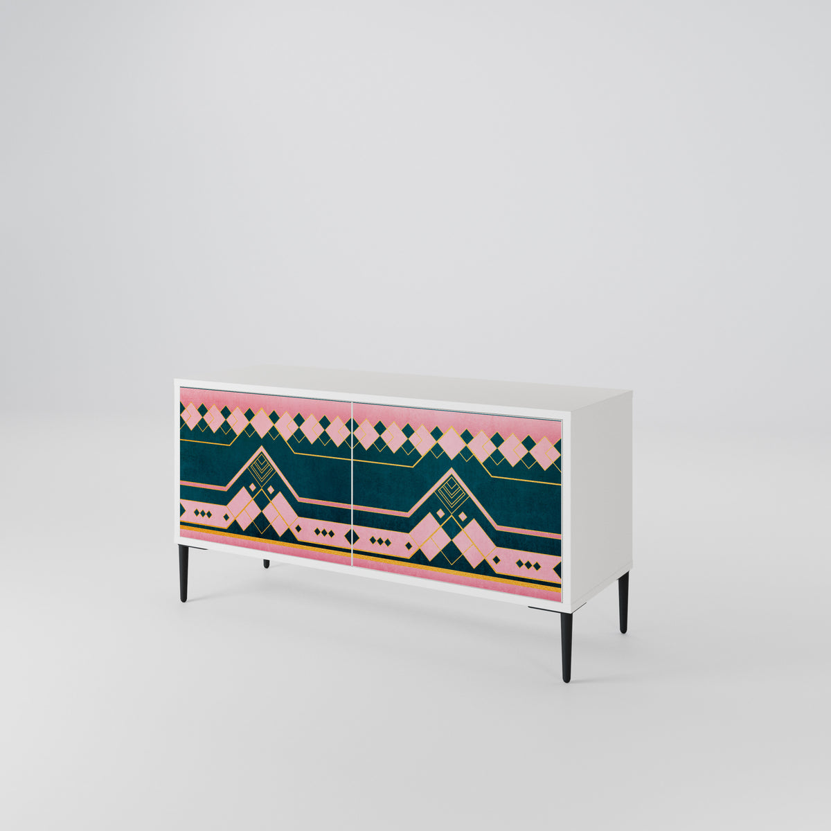ROYAL COMPOSITION Mueble de TV Compacto de 2 puertas