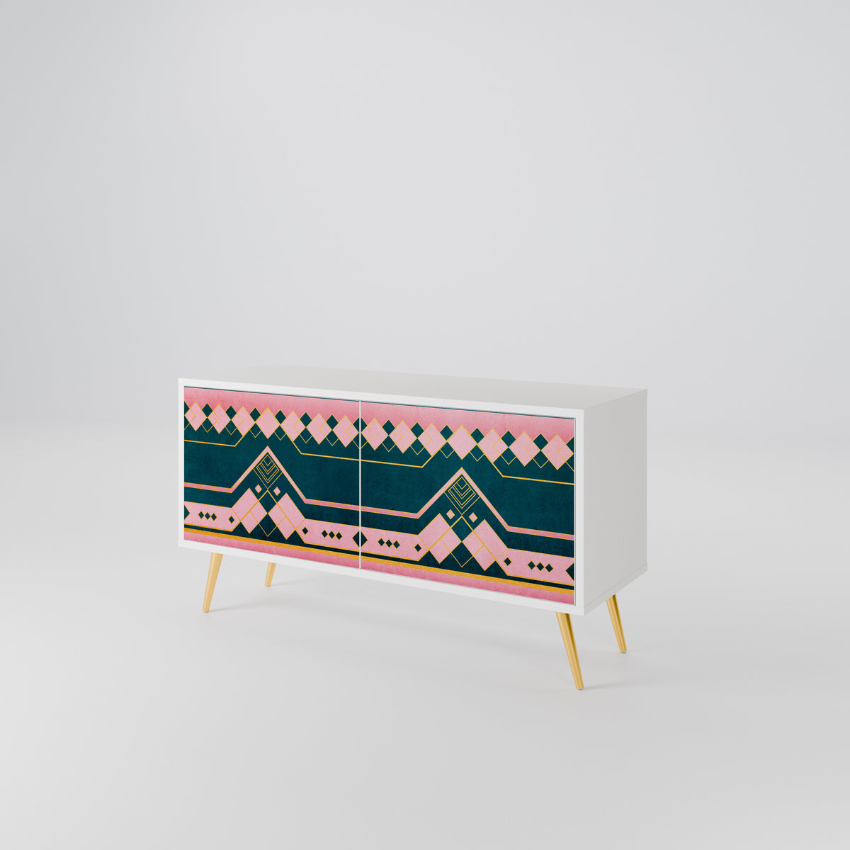 ROYAL COMPOSITION Mueble de TV Compacto de 2 puertas